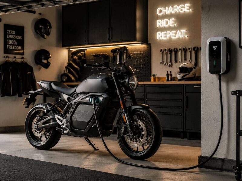Charging at Home: Setting Up the Perfect Garage for Your Electric Motorcycle